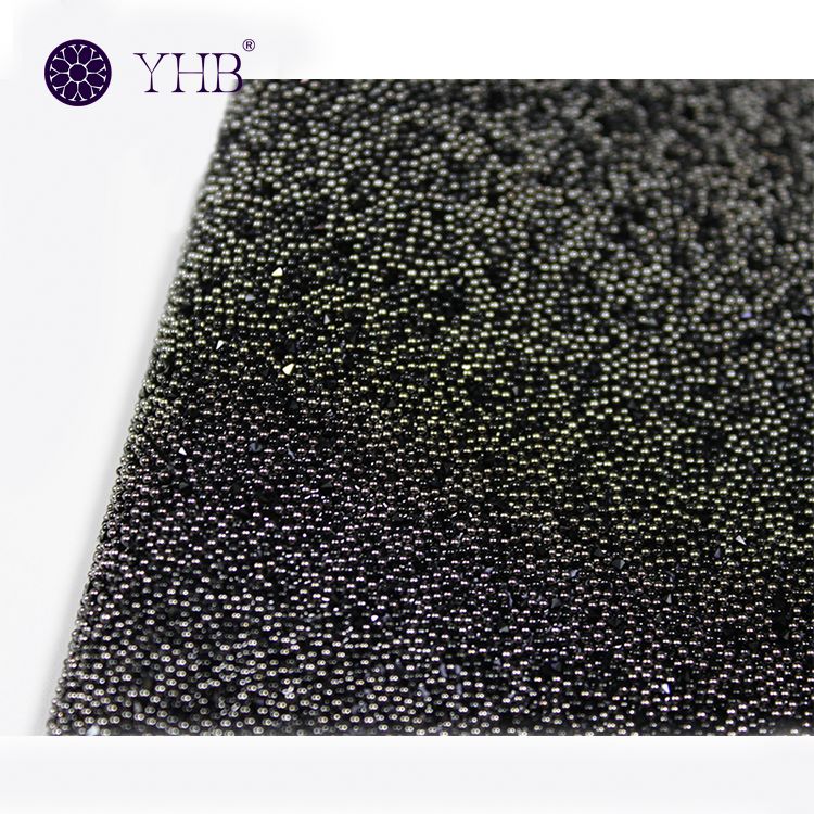 Deep Gunmetal Flatback Rhinestones